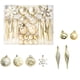thumbnail image 2 of Christmas New Shaped 40 Electroplated Plastic Balls Classic Christmas Balls Hanging Decorations Christmas Tree Hanging Decorations Suit, 2 of 9