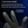 thumbnail image 3 of Guantes de Cyclisme Guantes Chaudes d'Hiver Résistantes à l'Eau pour Hommes et Femmes, 3 of 5