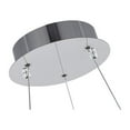 thumbnail image 2 of Bethel International LED Chandelier Chrome Stainless Steel & Crystal, 2 of 5