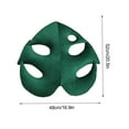 thumbnail image 3 of Almohada de planta NikouMX con respaldo de tortuga color Verde 52 × 48 cm 52 × 44 cm 70 × 36 × 8 cm, 3 of 8