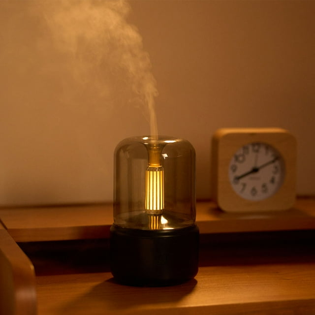 EGNMCR Humidifiers for Bedroom Candle Aroma Diffuser Usb Desktop Candle Home Humidifier aroma diffuser