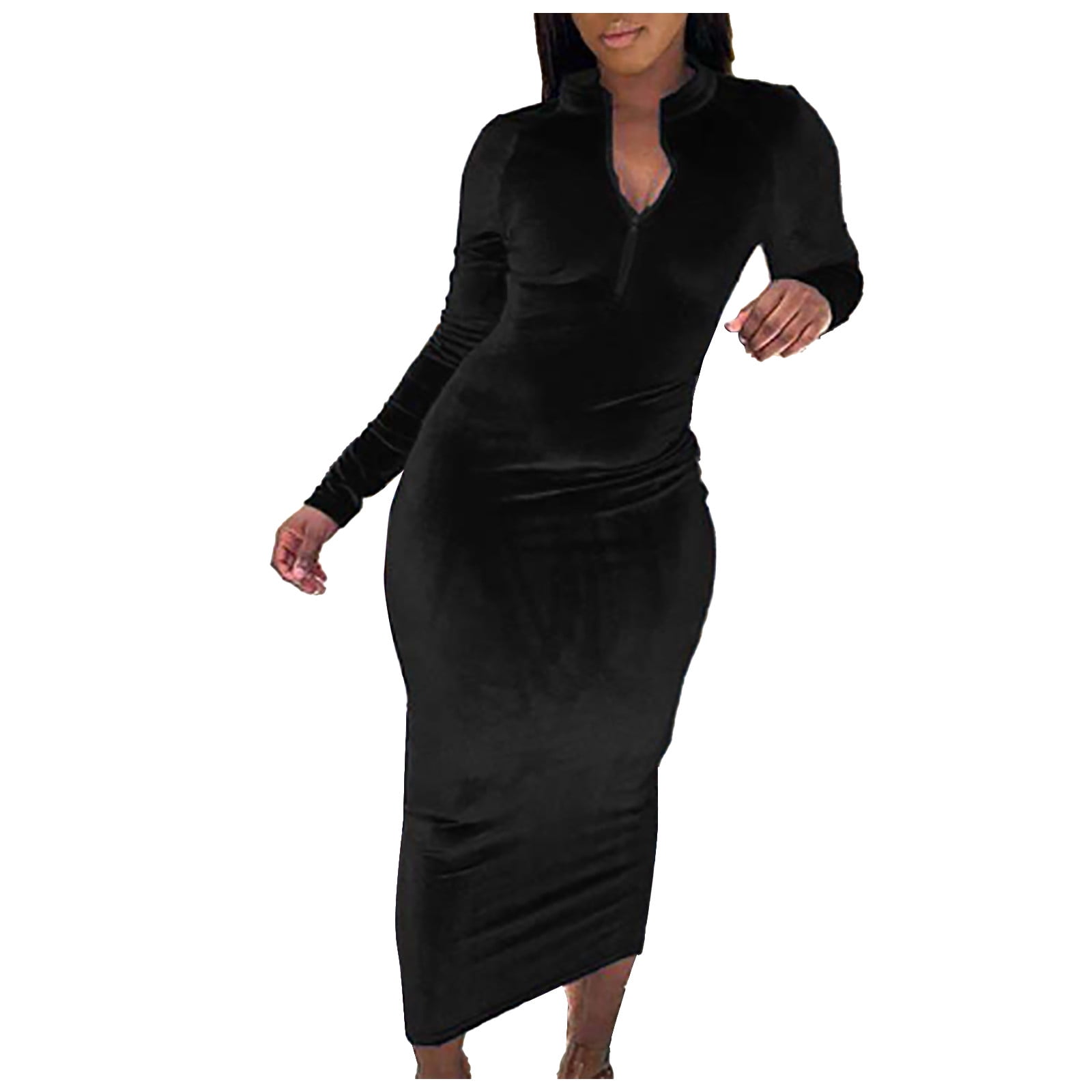 Womens Dresses Fashion Women Solid 