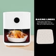 thumbnail image 5 of TEHAUX 200 Sheets Air Fryer Parchment Paper Non Stick Water Resistant For Home Users 9.82x9.82in, 5 of 8