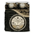 thumbnail image 1 of Juego de cama Islas Marshall Coco dorado, 1 of 7