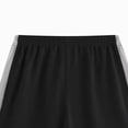 thumbnail image 6 of HCNTES Boys Athletic Shorts with Pockets Active Basketball Shorts Quick Dry Active Lightweight Elastic Waist (Black,6-7 Y), 6 of 7