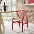 thumbnail image 4 of Modway Amish Beech Wood Dining Armchair, Multiple Colors, 4 of 4