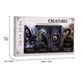 thumbnail image 2 of HaiSphere 3D Beaded Animal Kit for Adults - Gothic Forbidden Creature Figurine with Plastic Interlocking Beads, 3D Beaded Kit for Halloween Room Accent Decor Craft,Color, 2 of 6