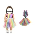 thumbnail image 1 of Xihbxyly Liquidación de Ropa de Mujer Vestido de Muñeca para Niñas Hermoso Vestido Brillante Adecuado para Muñecas de 18 Pulgadas Vestido de Muñeca de Navidad Sin Muñeca y Sin Zapatos, 1 of 6