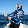 thumbnail image 4 of Viluyesy Men's UPF 50+ Sun Shirt, Quick Dry Breathable Summer UV Protection Rash Guard Shirt D Multicolor 3XL, 4 of 6