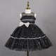 thumbnail image 3 of Vestido de fiesta negro brillante para niña, ropa elegante con lazo para niños, cumpleaños, boda, baile de graduación, 3-8 años, 3 of 4