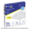 thumbnail image 2 of Luminario Plafón Cuadrado 18 W 6500k Led Volteck Volteck PLA-212L, 2 of 2