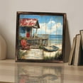 thumbnail image 3 of Coastal Beach House Decor Wooden Sign Wall Plaque - Vintage Art Decoration, Wall Decoration - Ideal Gift For Home Decoration, Living Room, Bathroom, Bedroom, Garden, Dining, Bar, Cafe, Festival Par, 3 of 7