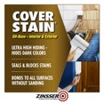 thumbnail image 2 of White, Zinsser High Hide Cover Stain Primer- 3554, Quart, 6 Pack, 2 of 8