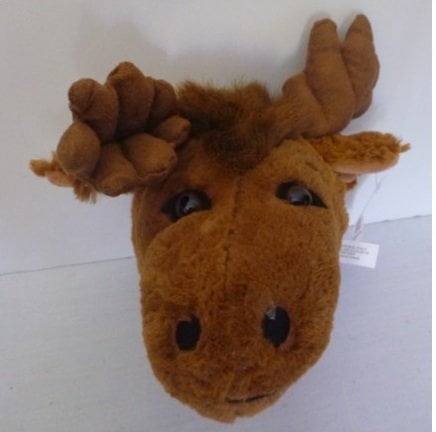 stuffed moose head