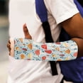 thumbnail image 4 of Jiueut Colorful Mushroom Arm Cast Cover Arm Cast Protector for Shower Kids Hand Cast Cover for Girls Size L Wrist Cast Cover for Shower Washable Cast and Bandage Protector, 4 of 7