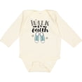 thumbnail image 3 of Inktastic Walk by Faith Quote Boys or Girls Long Sleeve Baby Bodysuit, 3 of 5