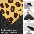 thumbnail image 3 of Yellow and Brown Of Leopard Print Kitchen Rugs Sets Of 3,Kitchen Runner Rugs Non Skid Washable,Decorative Kitchen Floor Mats for Kitchen,Sink,Laundry,17"x30"+ 17"x47" + 17"x59", 3 of 6