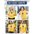 thumbnail image 7 of XCHQRTI Faith 4th of July Shirt Plus Size Women Graphic Tees Summer Short Sleeve Tops, 7 of 7