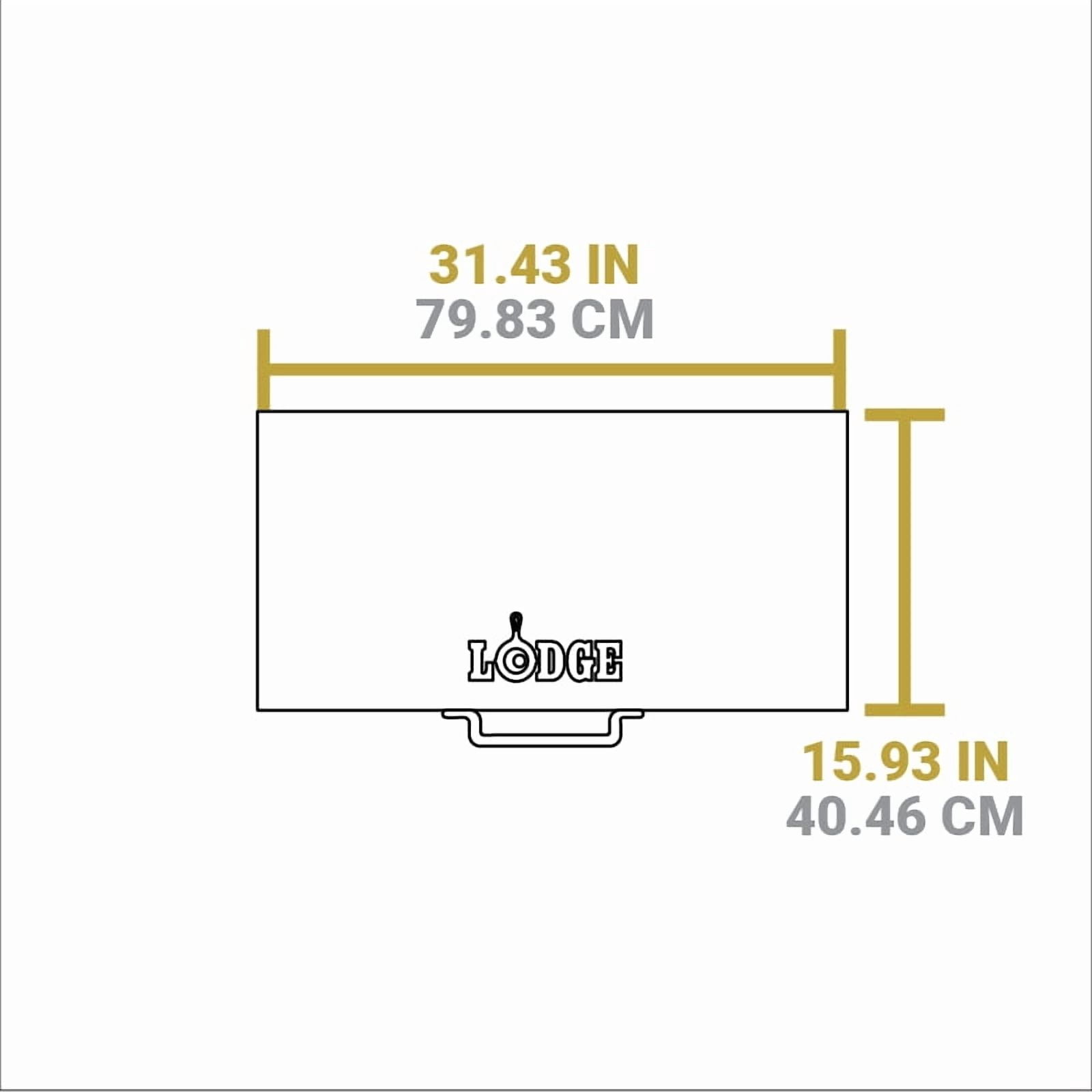 Lodge Cast Iron Outdoor Collapsible Cooking Table,  32.5"x18.75"x2.75"