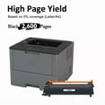 thumbnail image 3 of KLYNE - 1 Pack Tn660 Tn630 Toner Compatible With Brother Hl-L2340Dw Hl-L2360D Hl-L2380Dw, 3 of 6