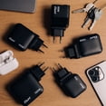 thumbnail image 6 of Verbatim 65-Watt GaN Charger with Retractable Cable, 6 of 8