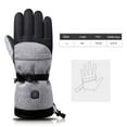thumbnail image 5 of Winter Thermal Heated Gloves Waterproof 4000mAh Rechargeable Electric Heated Gloves For Ski Climbing Heating Gloves(3 Heating Settings), 5 of 7