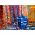 thumbnail image 4 of IDEA4WALL 4pcs Oil Painting Peel and Stick Wallpaper Removable Wall Murals Large Wall Stickers for Home Decoration, 66"x24", 4 of 5