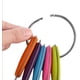 thumbnail image 4 of Juego de 10 tazas y cucharas medidoras de acero inoxidable para cocinar y hornear (5 tazas + 5 cucharas, mangos de colores), 4 of 5
