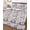 Light Beige Dark Blue, variant on Twin XL Quilt Bedding Set, Tiger Leopard Reversible Summer Quilt 3 Pieces, Grey Rustic Forest Trees Farmhouse Animals Lightweight Bedspreads Coverlets with 2 Pillow Shams for All Seasons