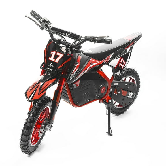 XtremepowerUS Electric-Pocket 500W Dirt Bike, for 13 Years to 140 lbs - Black