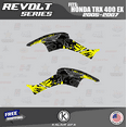 thumbnail image 4 of Kalair GFX Graphics Kit for Honda ATV TRX 400EX (2005-2007) Revolt Series, 4 of 5