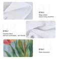 thumbnail image 4 of Haosy 2 Pack Kitchen Wash Cloths with Hanging Loops Absorbent Absorbent Quick Drying Hand Towels, Watercolor Bird Tulip, 4 of 7