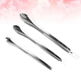 thumbnail image 2 of MasteelfCA 3PCS Stainless Steel Makeup Spatulas Lipstick Powder Subpackaging Spoon Cosmetic Scoop, 2 of 7