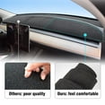 thumbnail image 2 of Dashboard Cover Compatible For Tesla Model Y 17-23 Dashboard Pad Anti-slip Dash Mat Interior Auto Accessories, 2 of 9