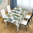 thumbnail image 4 of JSTEL Cactus Cacti Boho Table Cloth Rectangle 60 x 108 Inch Tablecloth Anti Wrinkle Table Cover for Dining Kitchen Parties, 4 of 6