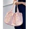 thumbnail image 5 of CoCopeaunt Women Girls Chic Canvas Tote Bag Casual Large Shoulder Bag Hobo Handbag Drawstring, 5 of 5