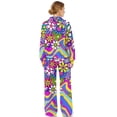 thumbnail image 2 of Garronmavis Women Jogging Suits 2 Piece Set Hippie Floral Hoodie for Women Joggers with Pockets Long Sweatpants Comfy Sweat Suit Lightweight Sweatsuit, Size S, 2 of 6