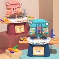 thumbnail image 2 of Kids Kitchen Toy Set Sound Effect Fun Mini Kitchen Playset Kitchen Pretend Toy, 2 of 10
