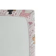 thumbnail image 2 of Ambesonne Pink Fitted Sheet, Drawing Pattern Wedding, Twin XL Size, Pink White Black, 2 of 2