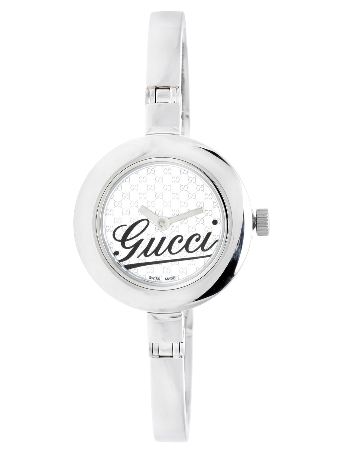 Ladies Monogram Dial Bangle Watch 