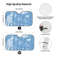thumbnail image 3 of XMXT Car Sun Shade Windshield, Oceans and Seas Line Drawing Sunshade for Car Windshield Sun Shades for Car SUV Truck, m, 3 of 9