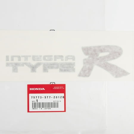 - Genuine JDM Genuine OEM Honda Acura Integra Type R DC2 Side Decal Right 75773-ST7-Z01ZB -1PC