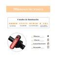 thumbnail image 3 of Kit luz Led Xtellar para bicicleta AB02 delantera y trasera color negro 1200lm, 3 of 5