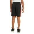 thumbnail image 2 of Boys 8-20 adidas Classic Three-Stripe Shorts in Regular & Husky Color: Black Red Size: S PLUS, 2 of 4