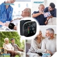 thumbnail image 4 of Automatic Wrist Blood Pressure Monitor LED Touch Screen, Voice Prompt, Rechargeable | Accurate BP Tracker for Adults & Elders, Ideal for Home, Office, 4 of 5