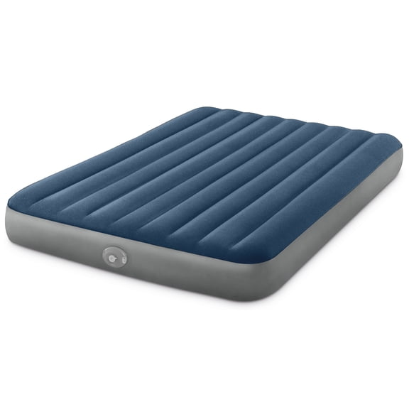 Intex 10" Queen Dura-Beam Prestige Downy Air Mattress with Multi-Use Rechargeable Pump