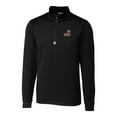 thumbnail image 2 of Men's Cutter & Buck Black Arizona State Sun Devils Traverse Stretch Quarter Zip-Pullover Top, 2 of 3