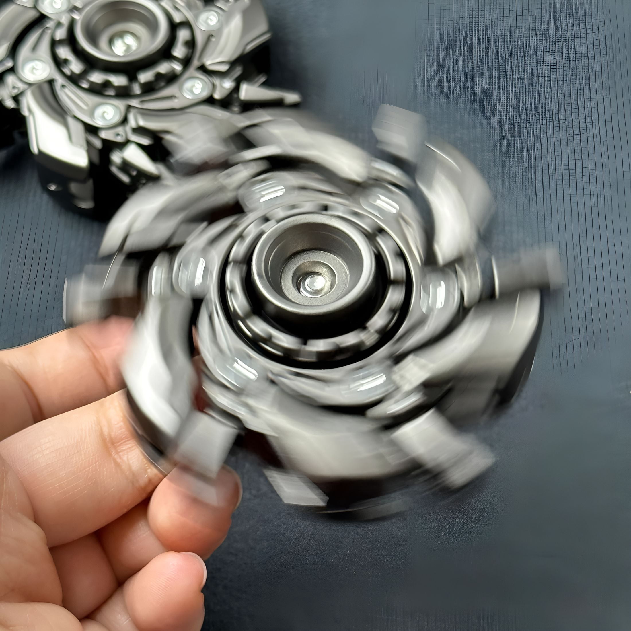 BESTSKY Fidget Sliders Open Armor Spinning Top Fidget Toys Stress Relief for Adults Magnetic Metal