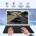 thumbnail image 4 of Android 14 Tablet 2024 Newest Tablets, 10 inch Tablet (4+4)GB RAM 64GB ROM 1TB Expand, 2 in 1 Tablet with Keyboard, Case, Stylus, Octa-Core Tablet PC, WiFi 6, Bluetooth,13MP+5MP Dual Camera (Silver), 4 of 5