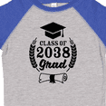thumbnail image 4 of Inktastic Class of 2038 Grad with Diploma and Graduation Cap Boys or Girls Toddler T-Shirt, 4 of 5